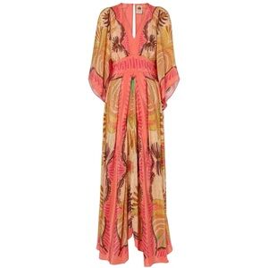 NWT FARM Rio Palms Dress Size M